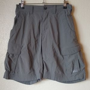 Rei Co-op Sahara Cargo Shorts - Small Gray